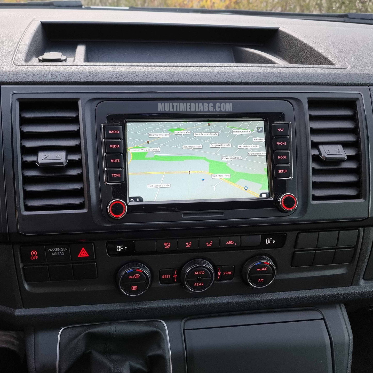 Volkswagen Transporter T5/T6 2005-2011 7"