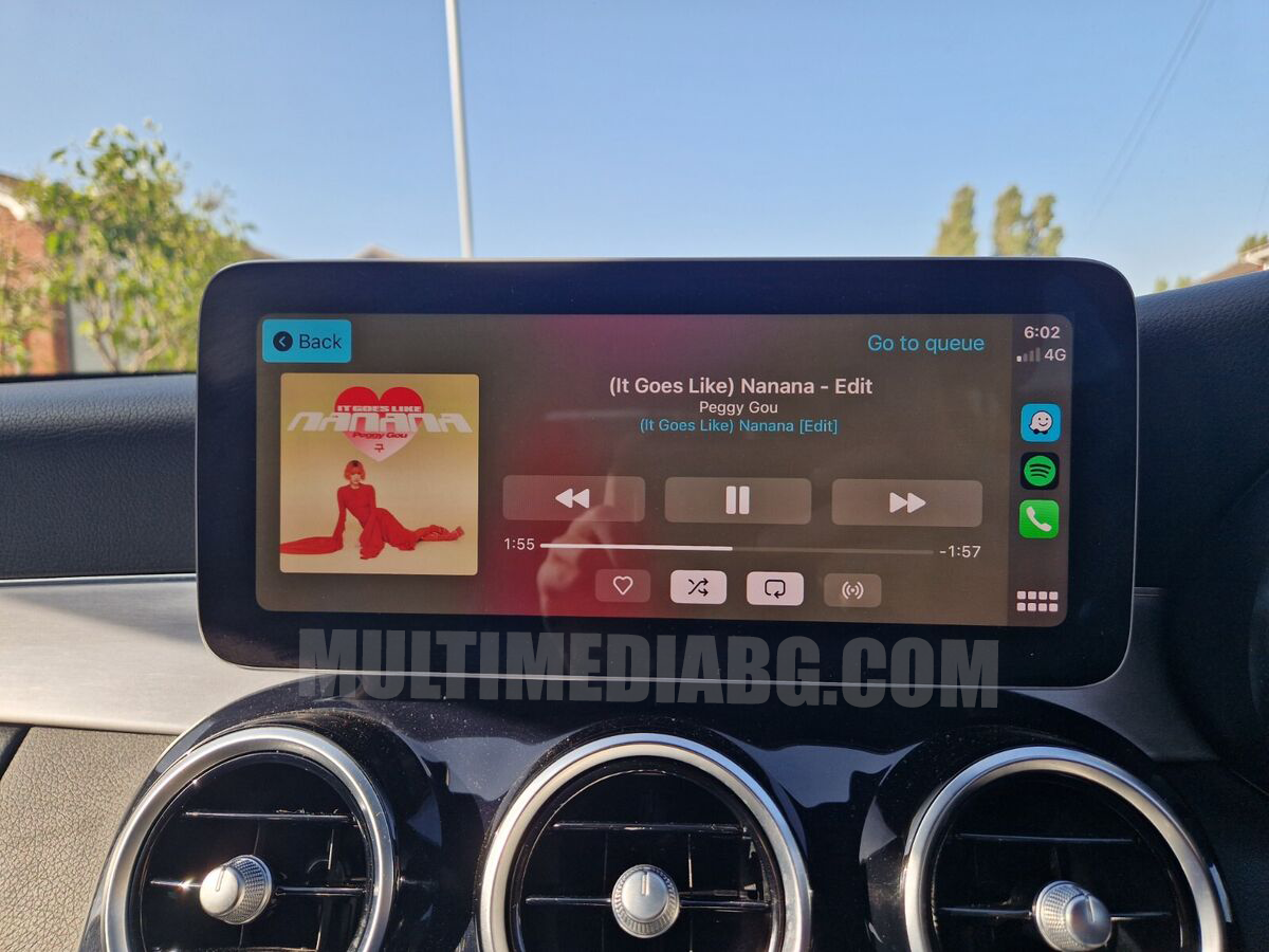 CarPlay интерфейс за Mercedes NTG5.0