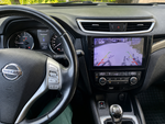 Инсталирана Android мултимедия в Nissan Rogue 2013-2017, изглед към таблото и екрана