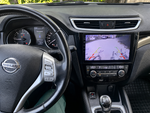Централното табло на Nissan Qashqai J11 2013-2017 с инсталирана Android навигация