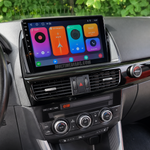 Android навигация, монтирана в таблото на Mazda CX-5 (2012-2015), изглед към централната конзола