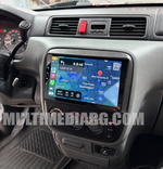 Инсталирана Android мултимедия в Honda CRV 1 1997-2001, изглед към таблото и екрана