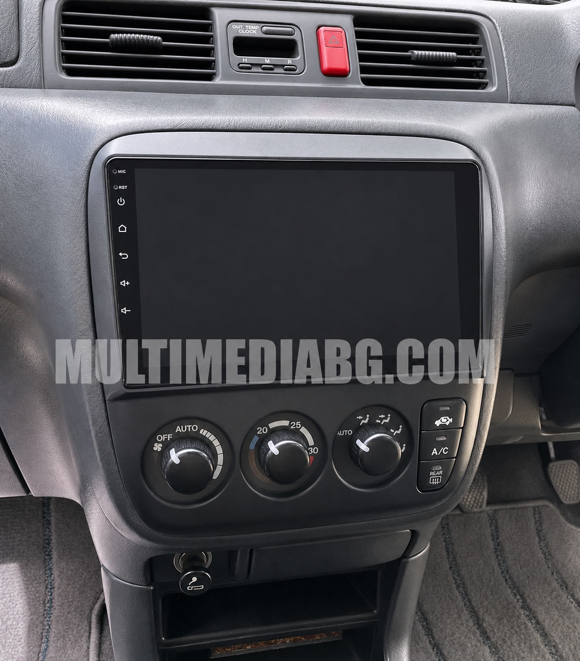 Монтирана Android мултимедия за Honda CRV 1 1997-2001, интегрирана в автомобилното табло