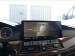 Инсталирана Android мултимедия в BMW Серия 3 E90/E91/E92/E93 (2005–2013), изглед към централната конзола.