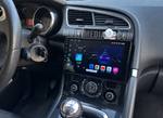 Монтирана Android мултимедия за Peugeot 3008 – реален изглед в автомобила – изглед 3