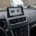 Изглед към монтираната Android мултимедия в Opel Mokka 2012-2016