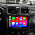 Монтирана Android мултимедия за Dacia Logan – реален изглед в автомобила – изглед 2