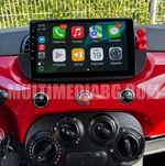 Монтирана Android мултимедия за Fiat 500 2007-2015, интегрирана в автомобилното табло