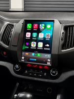 Инсталирана Android мултимедия в Kia Sportage 2011 - 2016 9.7", изглед към таблото и екрана