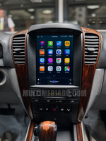 Инсталирана Android мултимедия в Kia Sorento BL 2002 - 2006 9.7", изглед към таблото и екрана