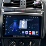 Изглед към монтираната Android мултимедия в Volkswagen Polo 5 2008 - 2020