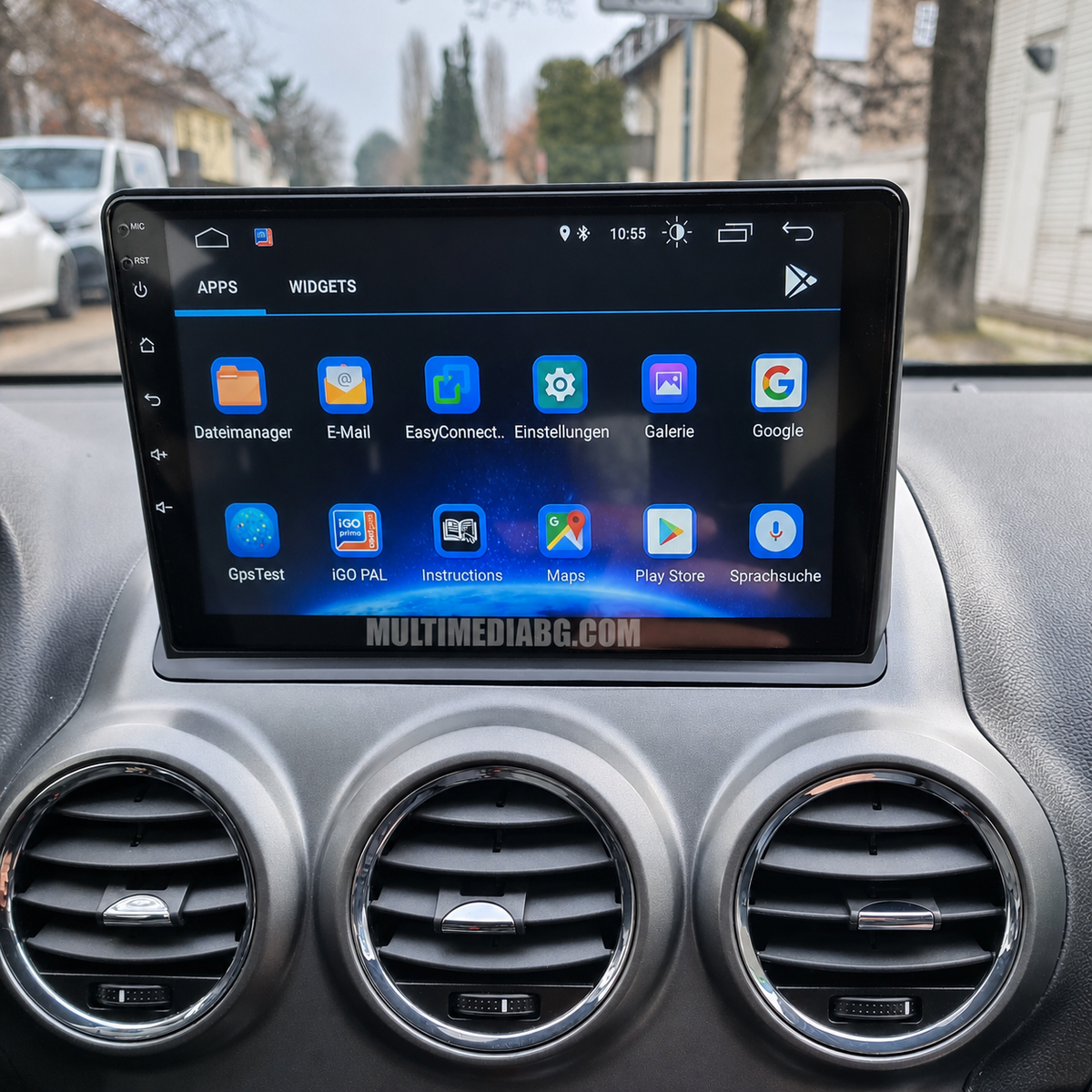 Монтирана Android мултимедия за Opel Antara 2006 - 2017, интегрирана в автомобилното табло