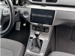 Android навигация, монтирана в таблото на Volkswagen Passat B6 B7 2010-2015, изглед към централната конзола