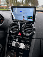 Инсталирана Android мултимедия в Opel Corsa D 2007 - 2012, изглед към таблото и екрана