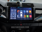 Инсталирана Android мултимедия в Skoda Fabia 3 2015 - 2019, изглед към таблото и екрана
