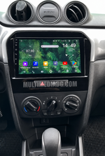 Инсталирана Android мултимедия в Suzuki Vitara 4 2015 - 2019, изглед към таблото и екрана