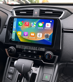 Инсталирана Android мултимедия в Honda CRV 5 2017 - 2021, изглед към таблото и екрана