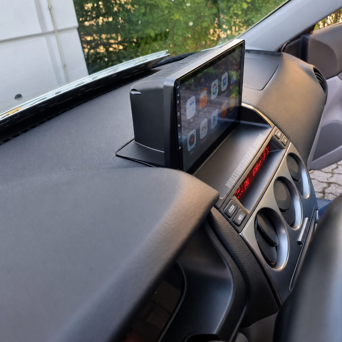 Монтирана Android мултимедия за Mazda 6 2002 - 2008, интегрирана в автомобилното табло