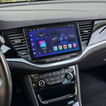 Инсталирана Android мултимедия в Opel Astra K 2015 - 2019, изглед към таблото и екрана