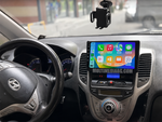Инсталирана Android мултимедия в Hyundai IX20 2010 - 2022, изглед към таблото и екрана