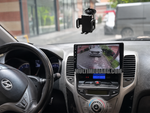 Android навигация, монтирана в таблото на Hyundai IX20 2010 - 2022, изглед към централната конзола