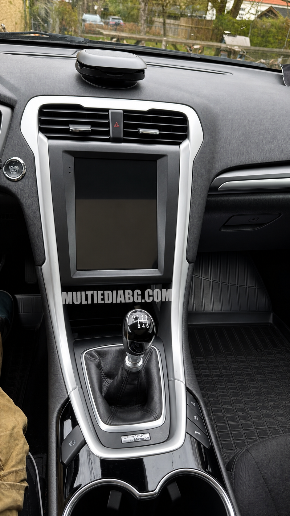 Монтирана Android мултимедия за Ford Fusion – реален изглед в автомобила