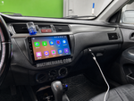 Инсталирана Android мултимедия в Mitsubishi Lancer 2000 - 2010, изглед към таблото и екрана