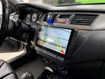 Android навигация, монтирана в таблото на Mitsubishi Lancer 2000 - 2010, изглед към централната конзола