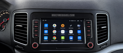 Монтирана Android мултимедия за Seat Alhambra 2010-2018 7", интегрирана в автомобилното табло