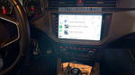 Android навигация в Seat Ibiza 2017–2021, показана от мястото на водача.