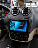 Инсталирана Android мултимедия в Ford Fiesta 2002-2008, изглед към таблото и екрана