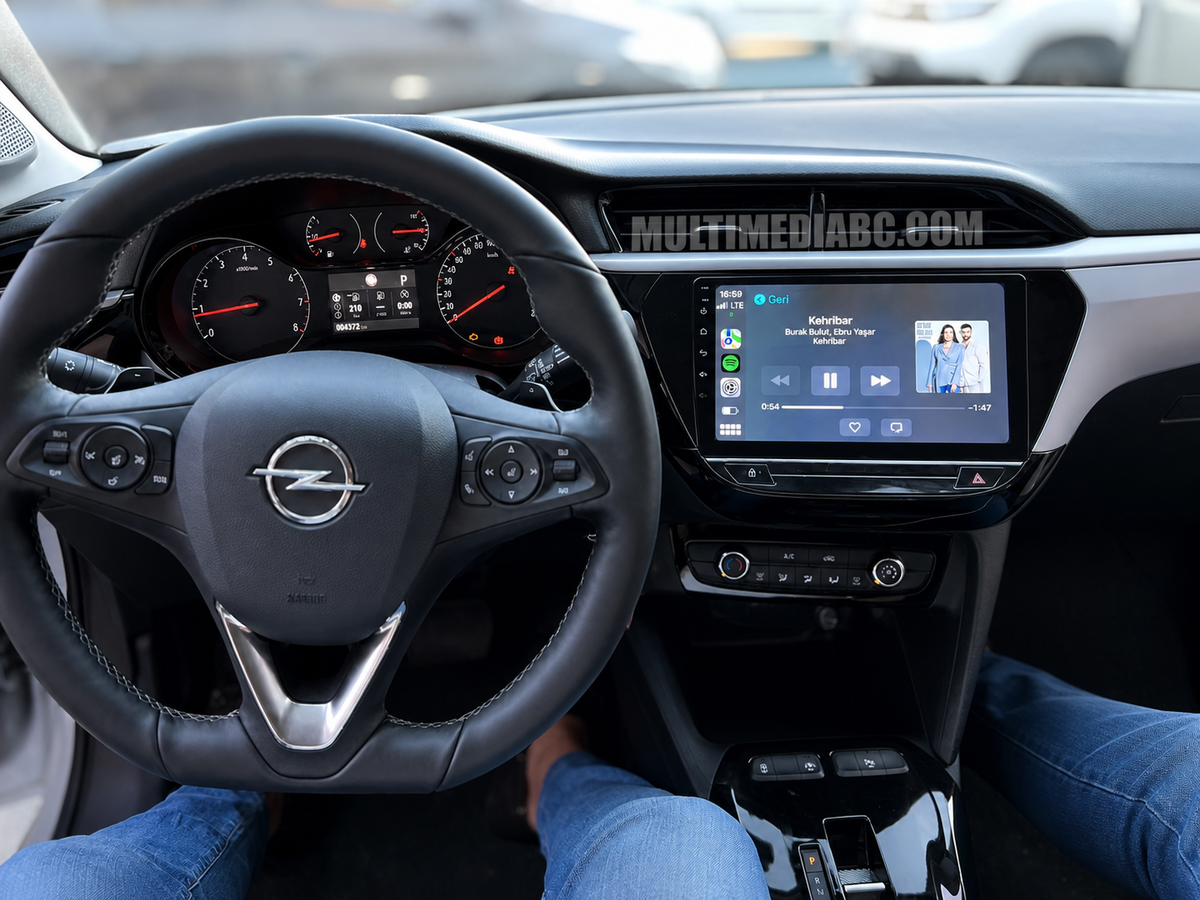 Монтирана Android мултимедия за Opel Corsa F 2019–2023 9, интегрирана в автомобилното табло