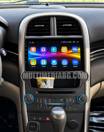Централното табло на Chevrolet Malibu 2012-2015 с инсталирана Android навигация