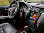 Вертикална Android навигация в Nissan Navara NP300 2015–2024, страничен изглед