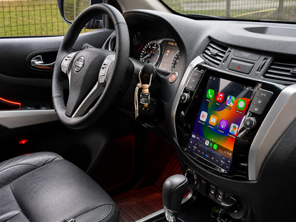 Вертикална Android навигация в Nissan Navara NP300 2015–2024, страничен изглед