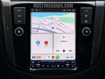 Android навигация с карта в Nissan Navara NP300 2015–2024, близък изглед