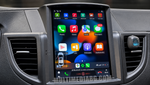 Инсталирана Android мултимедия в Honda CRV 4 2012 - 2016 9.7", изглед към таблото и екрана