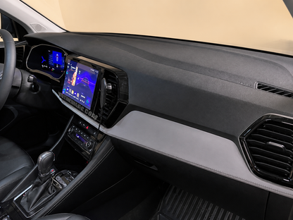 Централното табло на Volkswagen Jetta VS5 2019-2024 с инсталирана Android навигация
