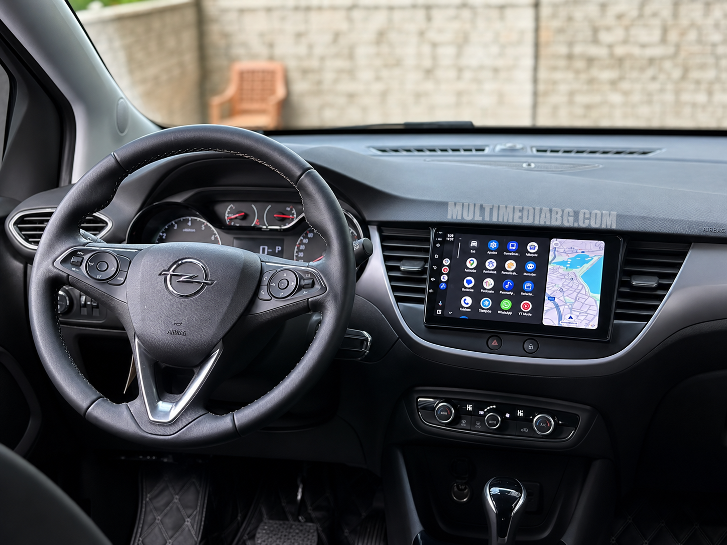 Монтирана Android мултимедия за Opel Grandland X 2016 - 2020, интегрирана в автомобилното табло