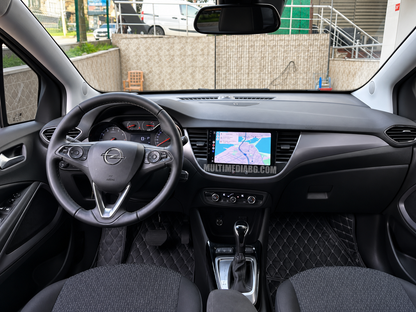 Изглед към монтираната Android мултимедия в Opel Grandland X 2016 - 2020