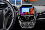 Инсталирана Android мултимедия в Daewoo Matiz 2015–2018, изглед към централната конзола.