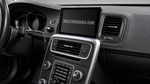 Android навигация, монтирана в таблото на Volvo S60 2011-2019, изглед към централната конзола
