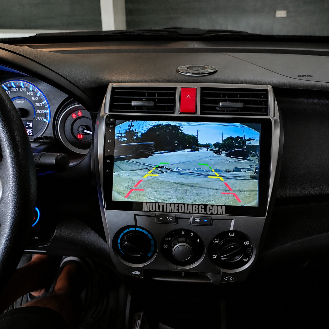 Монтирана Android мултимедия за Honda City 2008-2013, интегрирана в автомобилното табло