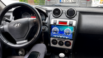 Инсталирана Android мултимедия в Hyundai Coupe 2002–2005, общ изглед към таблото