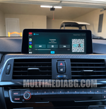 CarPlay интерфейс на фабричния екран в BMW 3 Series F30 2012–2020