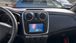Android навигация в Dacia Dokker 2012–2017 7", показана от мястото на водача.