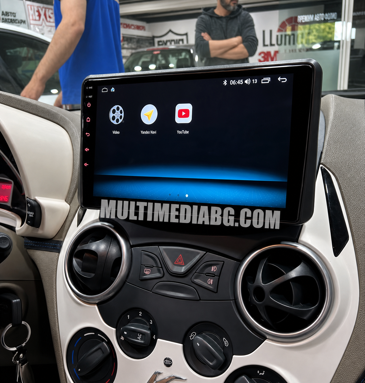 Монтирана Android мултимедия за Ford KA 2008-2014, интегрирана в автомобилното табло