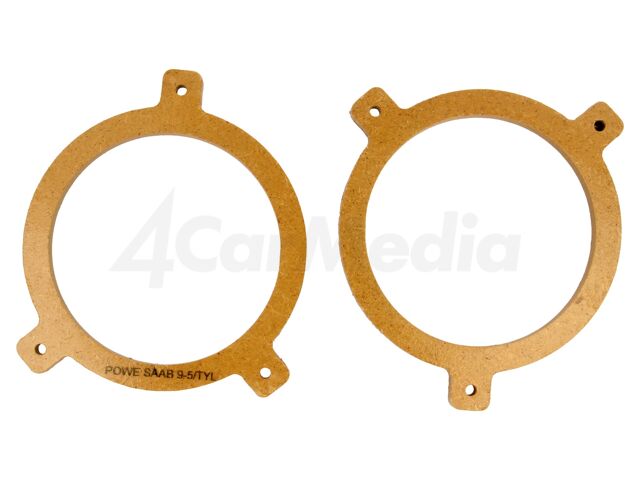 Фланец за говорител за Saab 9-5 MDF 8 мм комплект 2 бр. – 4CARMEDIA MDF-D.99