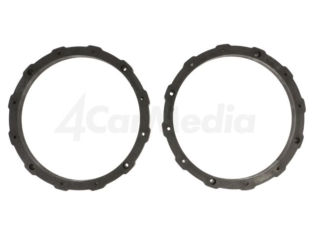 Фланец за говорител 165 мм PVC 18 мм комплект 2 бр. – 4CARMEDIA RAM-20.486/K