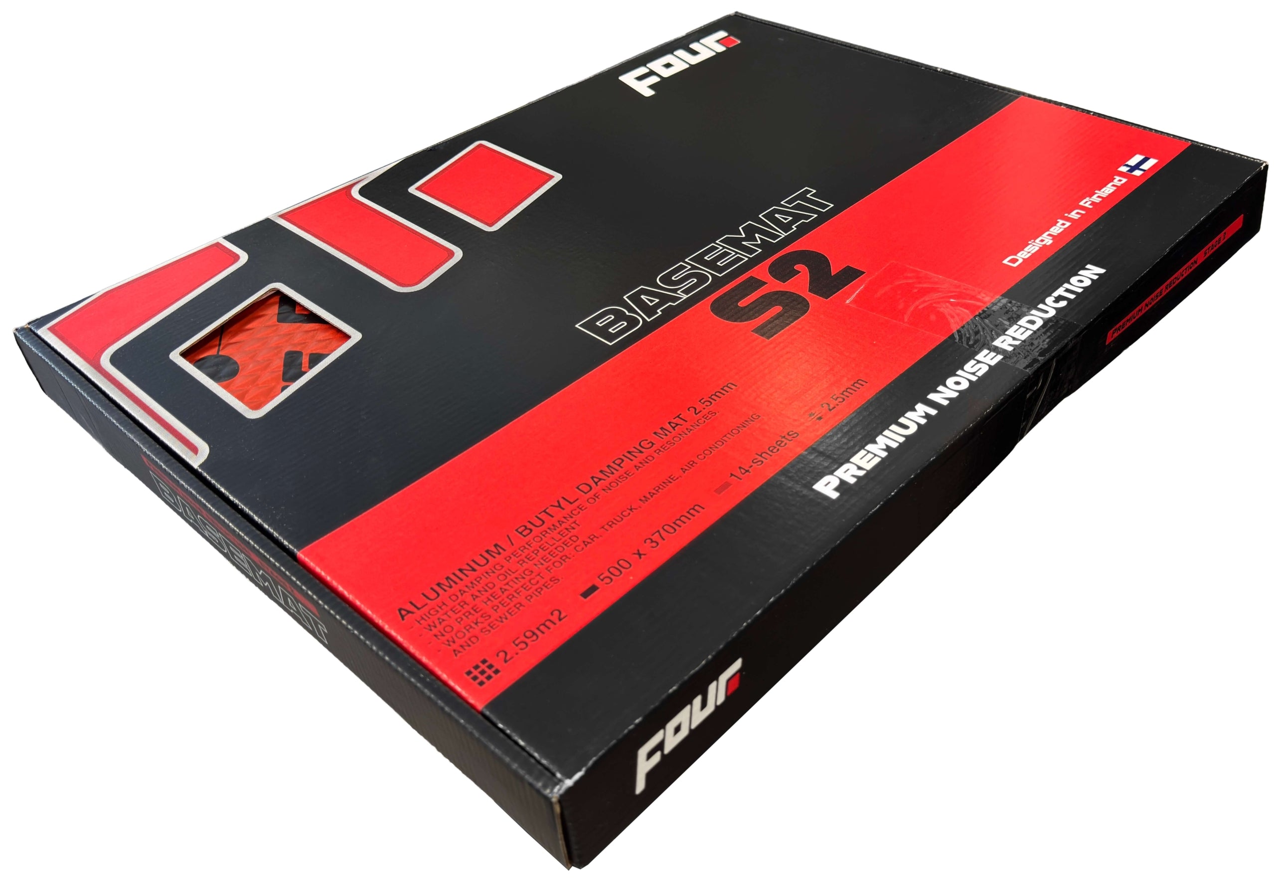 Пакет звукоизолация 4Connect S2-BaseMat 2.5mm